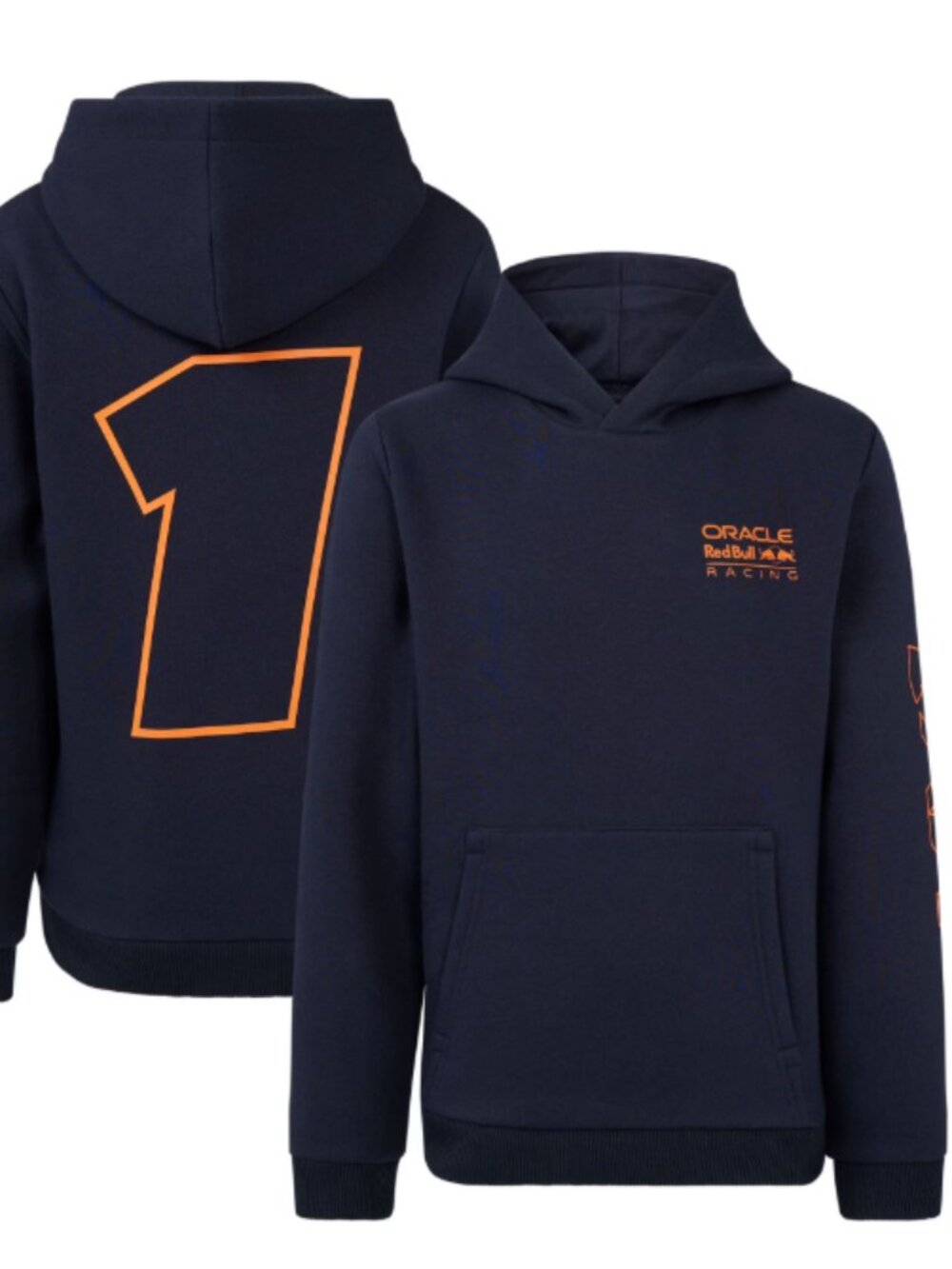 Formula 1 Verstappen Red Bull Castore Pullover Hoodie - Navy - Youth L
